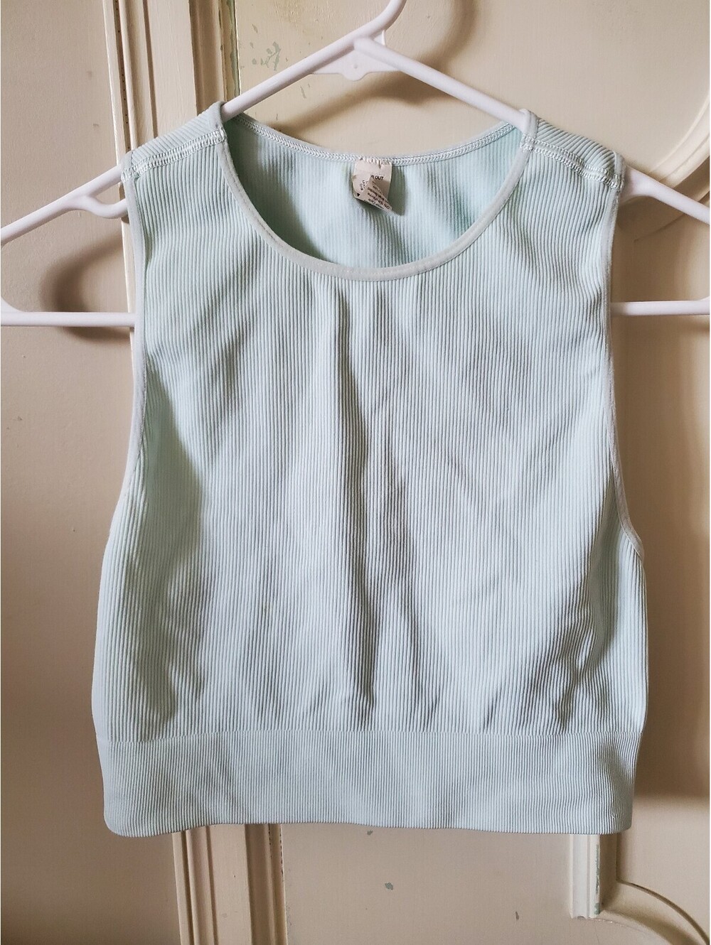 DSG Light Blue Ribbed Tank Top